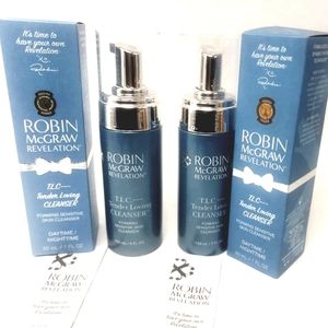 2 Robin McGraw REVELATION TLC tender loving cleanser  foaming sensitive skin